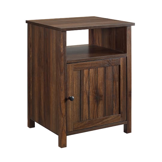 Walker Edison 18" Grooved Door Side Table